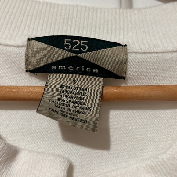 525 America White Cardigan - Picture 3 of 5